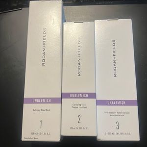 Unblemish regime (missing step 4)